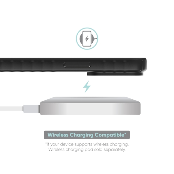 Black Protective Gel Phone Case for iPhone 13 or 14 Pro - Picture 10 of 10